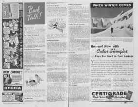 Better Homes & Gardens August 1938 Magazine Article: Back Talk!