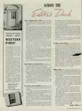 Better Homes & Gardens September 1938 Magazine Article: ACROSS THE Editor's Desk