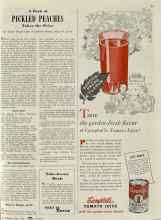 Better Homes & Gardens September 1938 Magazine Article: A Peck of PICKLED PEACHES Takes the Prize