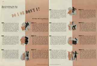 Better Homes & Gardens September 1938 Magazine Article: DO I OR DON'T I?