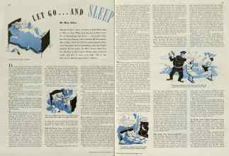 Better Homes & Gardens September 1938 Magazine Article: LET GO...AND SLEEP