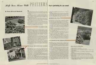 Better Homes & Gardens September 1938 Magazine Article: Help your Home With PFITZERS