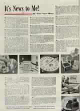 Better Homes & Gardens October 1938 Magazine Article: It's News to Me!