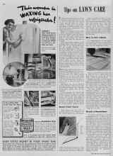 Better Homes & Gardens October 1938 Magazine Article: Tips on LAWN CARE