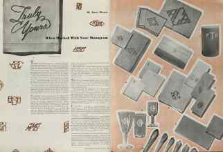 Better Homes & Gardens October 1938 Magazine Article: Truly Yours