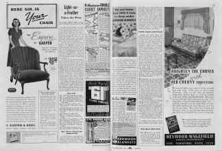 Better Homes & Gardens October 1938 Magazine Article: Light-as-a-Feather