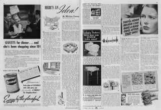 Better Homes & Gardens October 1938 Magazine Article: HERE'S AN Idea!