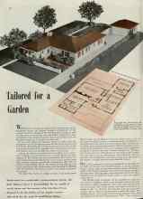 Better Homes & Gardens November 1938 Magazine Article: Tailored for a Garden