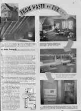 Better Homes & Gardens November 1938 Magazine Article: FROM WASTE TO USE