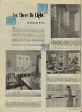 Better Homes & Gardens November 1938 Magazine Article: Let There Be Light!