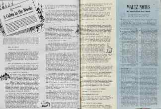 Better Homes & Gardens November 1938 Magazine Article: A Cabin in the Woods