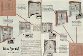 Better Homes & Gardens November 1938 Magazine Article: Ideas Aplenty!