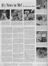 Better Homes & Gardens December 1938 Magazine Article: It's News to Me!