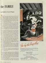 Better Homes & Gardens December 1938 Magazine Article: In by the Fireplace