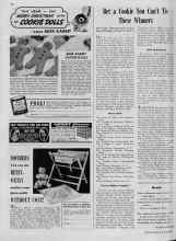 Better Homes & Gardens December 1938 Magazine Article: Bet a Cookie You Can't Tie These Winners