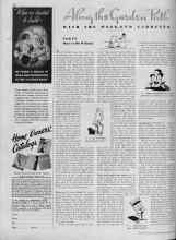 Better Homes & Gardens December 1938 Magazine Article: Along the Garden Path