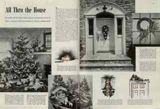Better Homes & Gardens December 1938 Magazine Article: All Thru the House