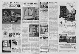 Better Homes & Gardens December 1938 Magazine Article: Page 52