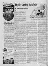 Better Homes & Gardens January 1939 Magazine Article: Inside Garden Catalogs