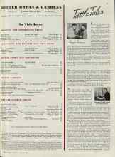 Better Homes & Gardens February 1939 Magazine Article: Tattle Tales