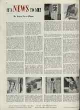 Better Homes & Gardens February 1939 Magazine Article: IT'S NEWS TO ME!