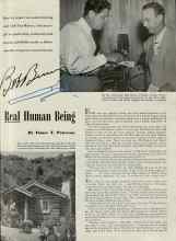 Better Homes & Gardens February 1939 Magazine Article: Bob Burns Real Human Being