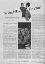 Better Homes & Gardens February 1939 Magazine Article: 