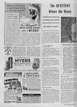 Better Homes & Gardens February 1939 Magazine Article: The QUESTION Before the House