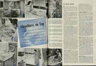 Better Homes & Gardens February 1939 Magazine Article: Cleanliness on Tap