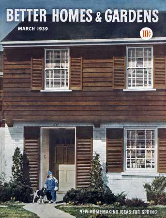 Better Homes & Gardens March 1939 Magazine Cover