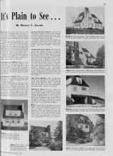 Better Homes & Gardens March 1939 Magazine Article: It's Plain to See . . .
