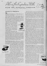 Better Homes & Gardens March 1939 Magazine Article: Along the Garden Path