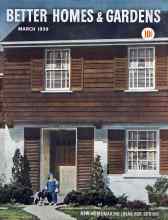 Better Homes & Gardens March 1939 Magazine Cover