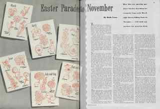 Better Homes & Gardens March 1939 Magazine Article: Easter Parades to November