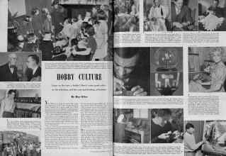 Better Homes & Gardens March 1939 Magazine Article: HOBBY CULTURE
