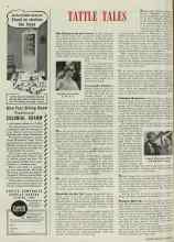 Better Homes & Gardens April 1939 Magazine Article: TATTLE TALES
