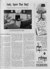 Better Homes & Gardens April 1939 Magazine Article: Lady, Spare That Rug!