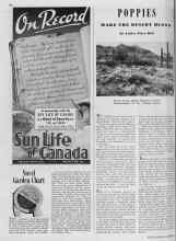 Better Homes & Gardens April 1939 Magazine Article: POPPIES MAKE THE DESERT BLOOM
