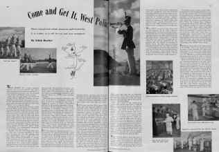 Better Homes & Gardens April 1939 Magazine Article: Come and Get It, West Point!