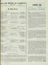 Better Homes & Gardens May 1939 Magazine Article: ACROSS THE Editor's Desk