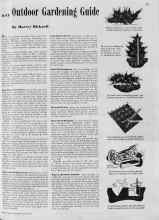 Better Homes & Gardens May 1939 Magazine Article: MAY Outdoor Gardening Guide