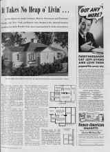 Better Homes & Gardens May 1939 Magazine Article: It Takes No Heap o' Livin'...