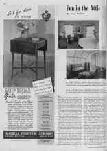 Better Homes & Gardens May 1939 Magazine Article: Fun in the Attic