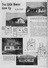 Better Homes & Gardens May 1939 Magazine Article: Two Little Houses Grow Up
