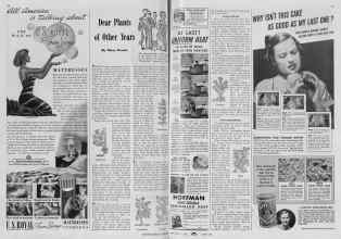 Better Homes & Gardens May 1939 Magazine Article: Dear Plants of Other Years
