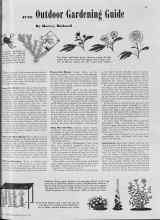 Better Homes & Gardens June 1939 Magazine Article: Outdoor Gardening Guide