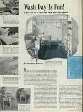 Better Homes & Gardens June 1939 Magazine Article: Wash Day Is Fun!