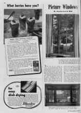 Better Homes & Gardens June 1939 Magazine Article: Picture Windows