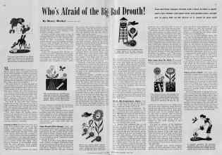 Better Homes & Gardens June 1939 Magazine Article: Who's Afraid of the Big Bad Drouth!