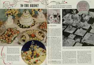 Better Homes & Gardens June 1939 Magazine Article: TO THE BRIDE!